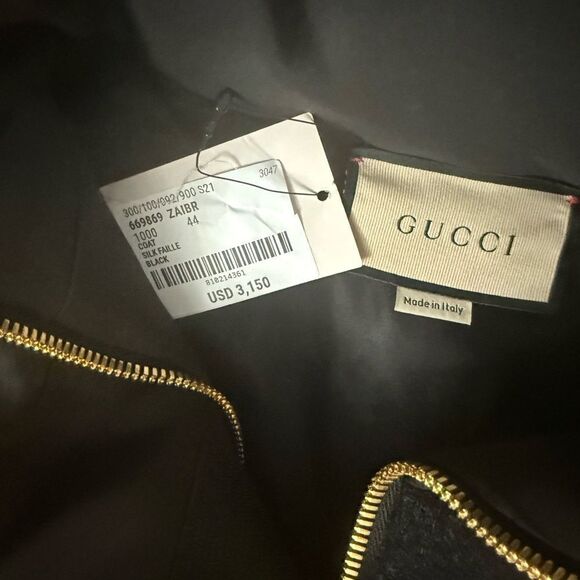 Gucci silk jacket size 44 brand new with tags - Picture 6 of 6